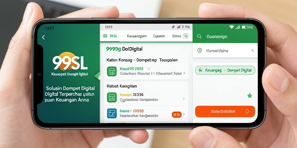 Antarmuka 99SL yang user-friendly dan modern.