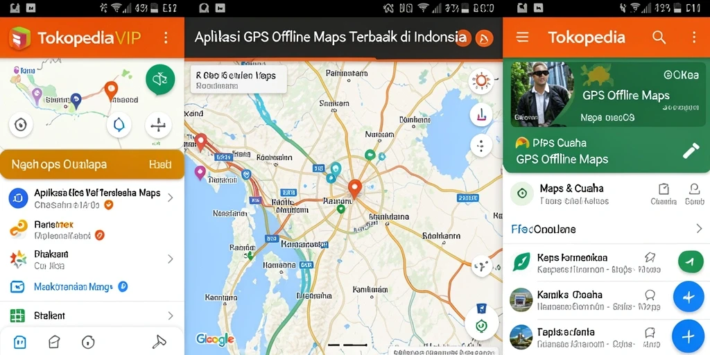 Antarmuka pengguna TOKOPEDIAVIP yang intuitif dan informatif.